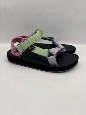 Teva Original Universal Metallic Multicolored Sandals Kids Size 2
